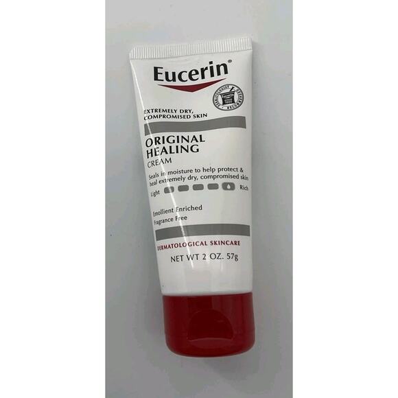 Eucerin Original Healing Rich Cream, For Extremely Dry Skin, 2 oz. - Picture 1 of 3